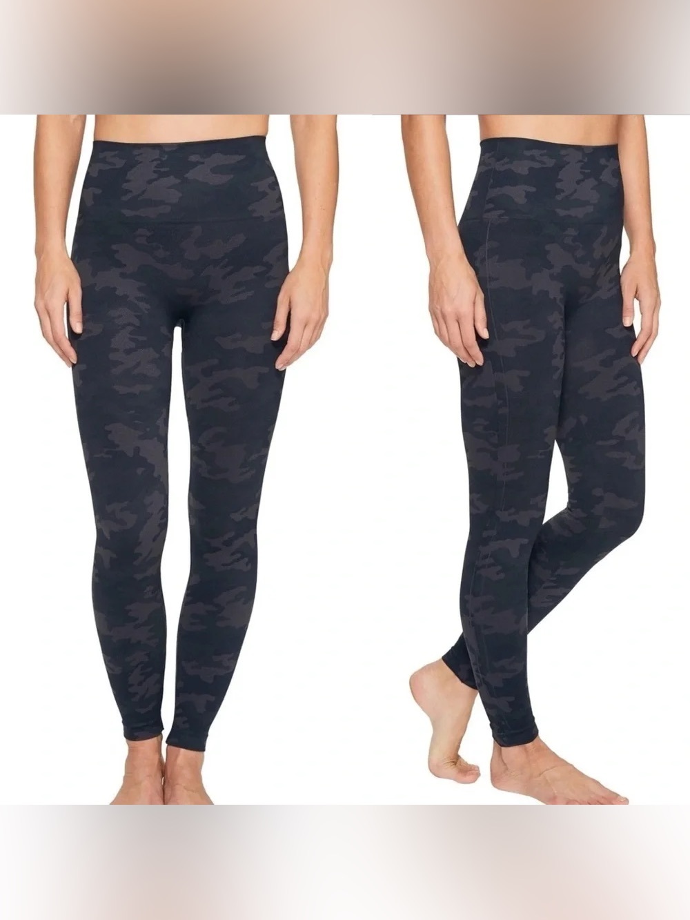 SPANX Look at Me Now Seamless Camo Leggings